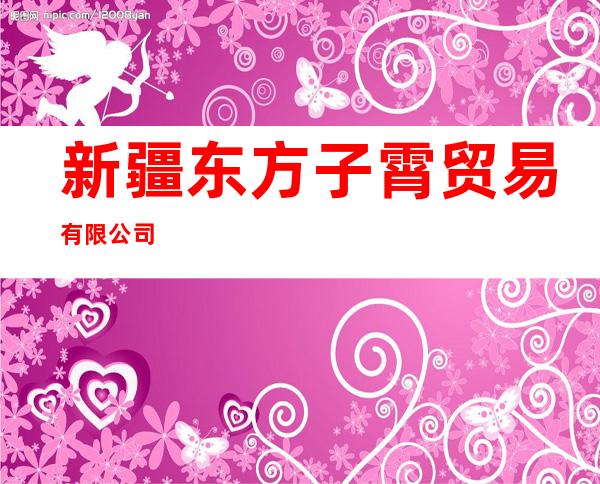 新疆东方子霄贸易有限公司